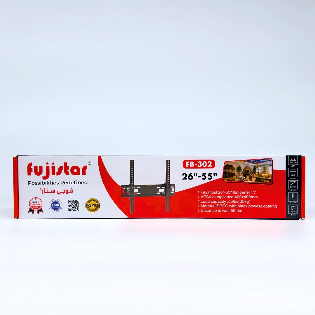 حامل جداري عالمي للتلفزيونات LED والتلفزيونات الذكية