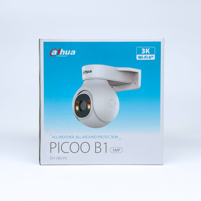 Dahua PICOOB1 5MP Smart Wi-Fi PTZ Security Camera (DH-YB5-PV) — AI Human & Vehicle Detection, 360° View, Sound & Light Alarm