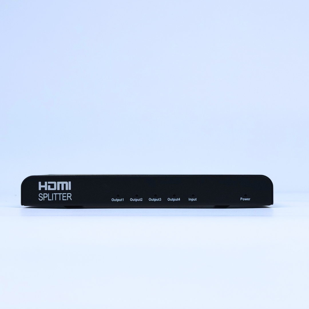 HDMI 4K 1×4 Splitter — One Input to Four Outputs | UHD TV & CCTV