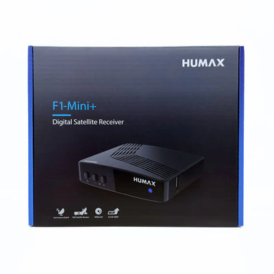 جهاز استقبال هيوماكس الرقمي F1-Mini+ من الصين — Full HD 1080p | HDMI وUSB