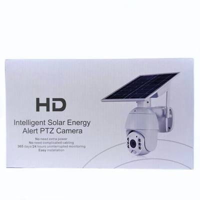 كاميرا مراقبة تعمل بالطاقة الشمسية وواي فاي - كاميرا مراقبة خارجية ذكية متحركة مع رؤية ليلية وكشف الحركة | أفضل سعر في المملكة العربية السعودية