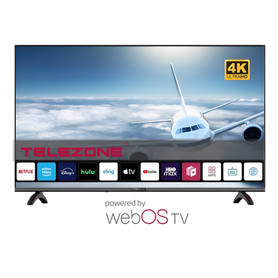 telezone 75' inches webOS tv smart tv