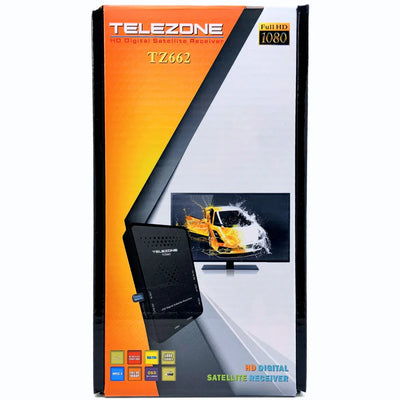 Telezone Satellite Receiver for Digital TV