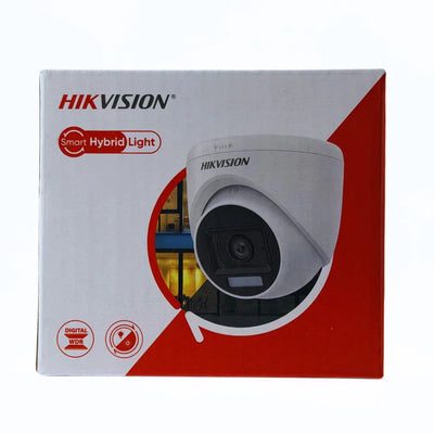 كاميرا مراقبة هيكفيجن الذكية الهجينة ذات القبة المضيئة بدقة 3K — DS-2CE76K0T-LPFS (2.8 مم، ميكروفون مدمج)