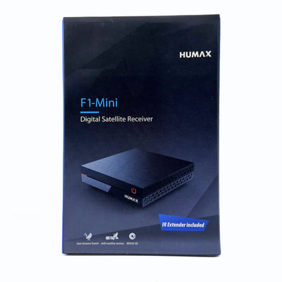 جهاز استقبال الأقمار الصناعية الرقمي Humax Korea F1-Mini — دقة Full HD 1080p | منفذ USB | منفذ HDMI | أفضل سعر في المملكة العربية السعودية