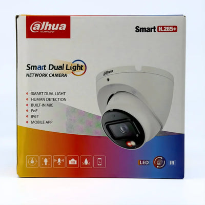 Dahua 8MP (4K) Smart Dual Light IP Dome Camera|DH-IPC-HDW1839T-A-IL