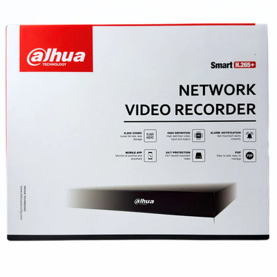 مسجل فيديو شبكي بتقنية PoE من داهوا، 4 قنوات / 8 قنوات — NVR1104HS / NVR1108HS-S3/H