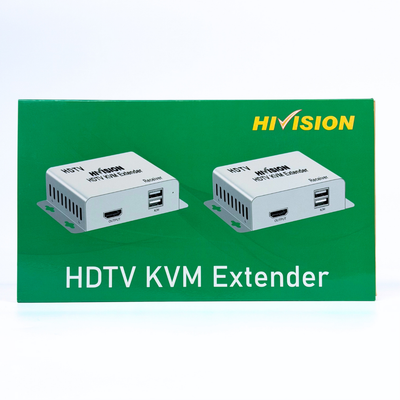 HiVision HDMI KVM Extender — Keyboard & Mouse Over CAT6 Cable