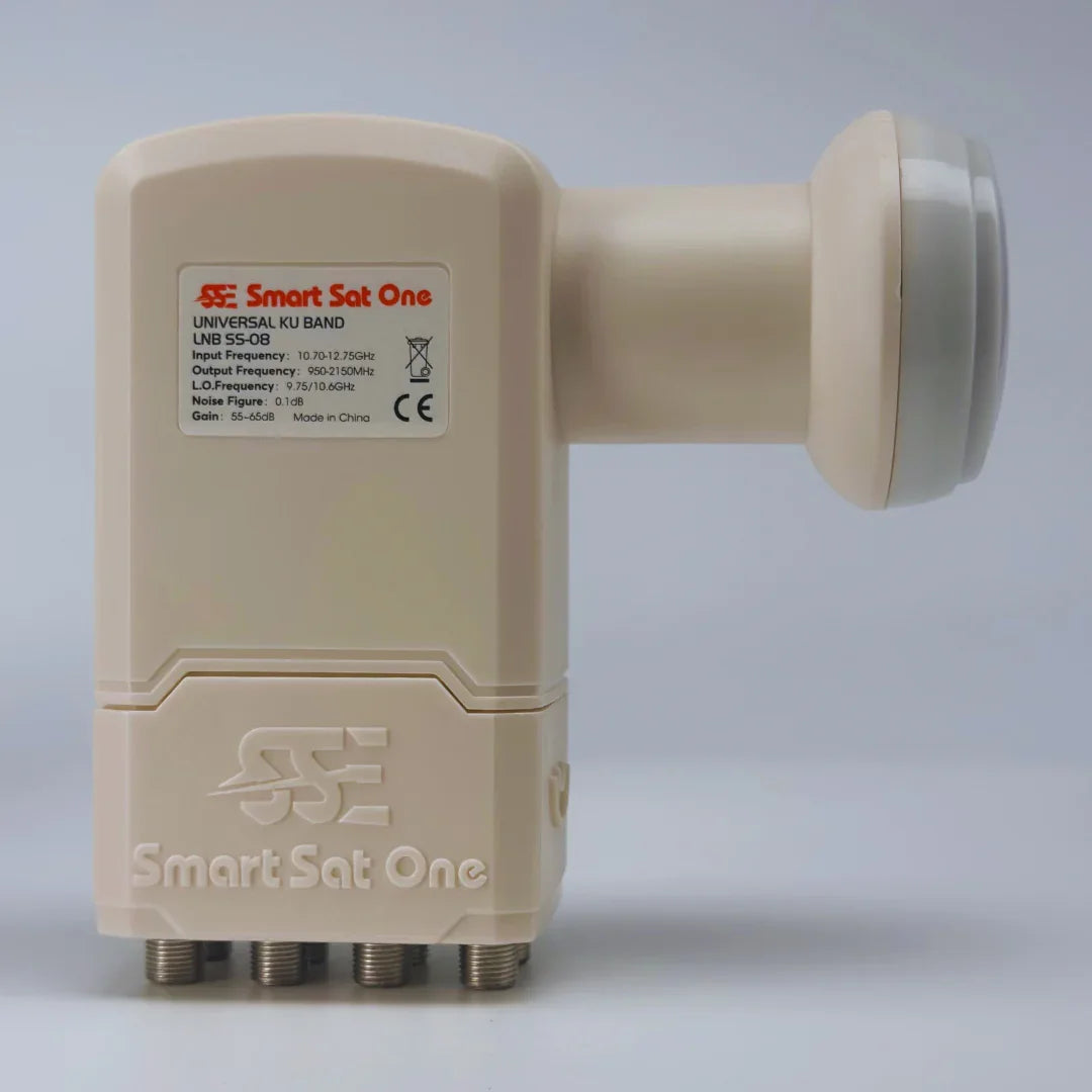 LNB Smart Sat لاستقبال التلفزيون عبر الأقمار الصناعية