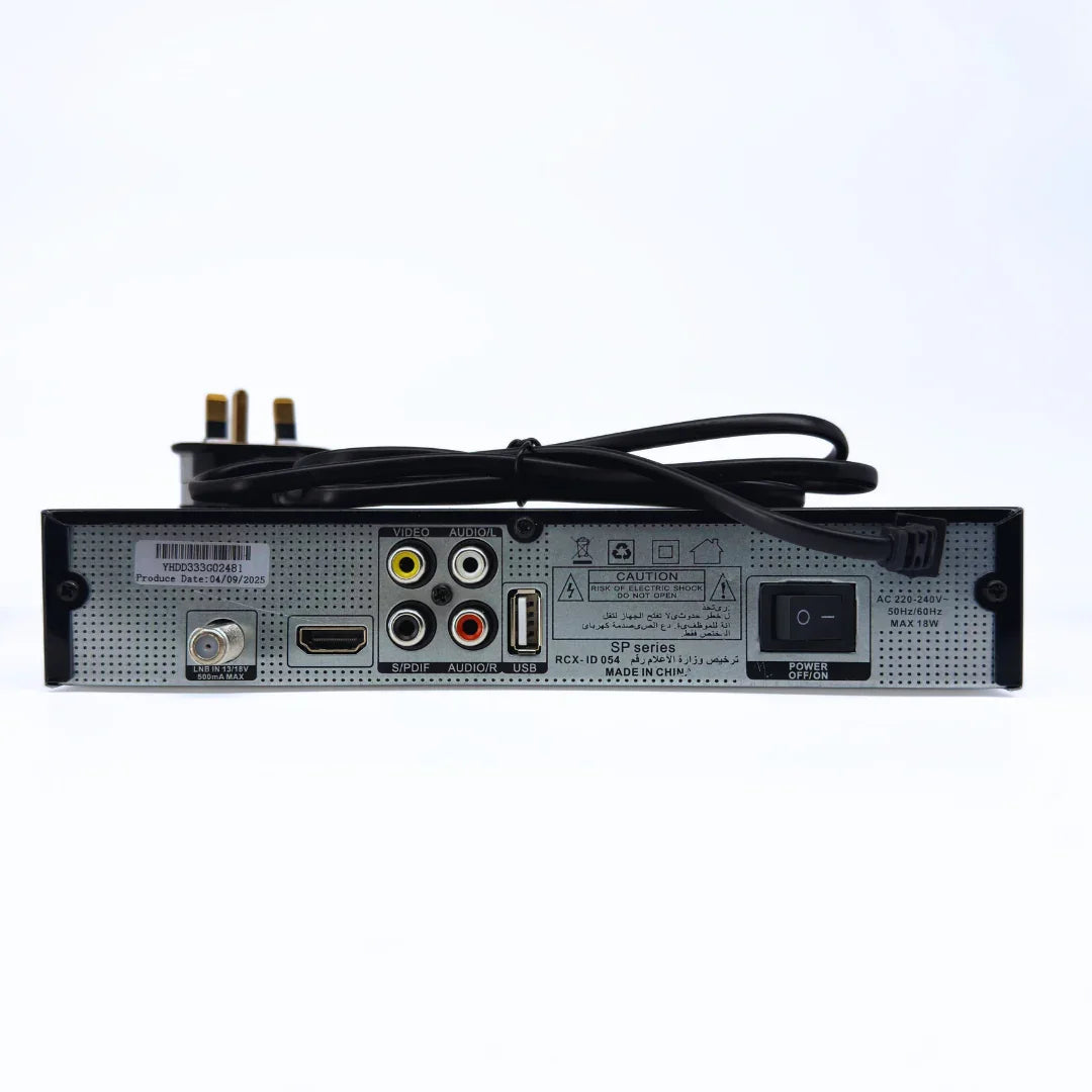 جهاز استقبال الأقمار الصناعية فوجي 333 للتلفزيون الرقمي