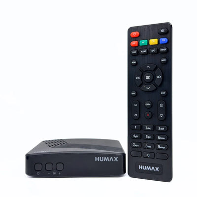 جهاز استقبال هيوماكس الرقمي F1-Mini+ من الصين — Full HD 1080p | HDMI وUSB