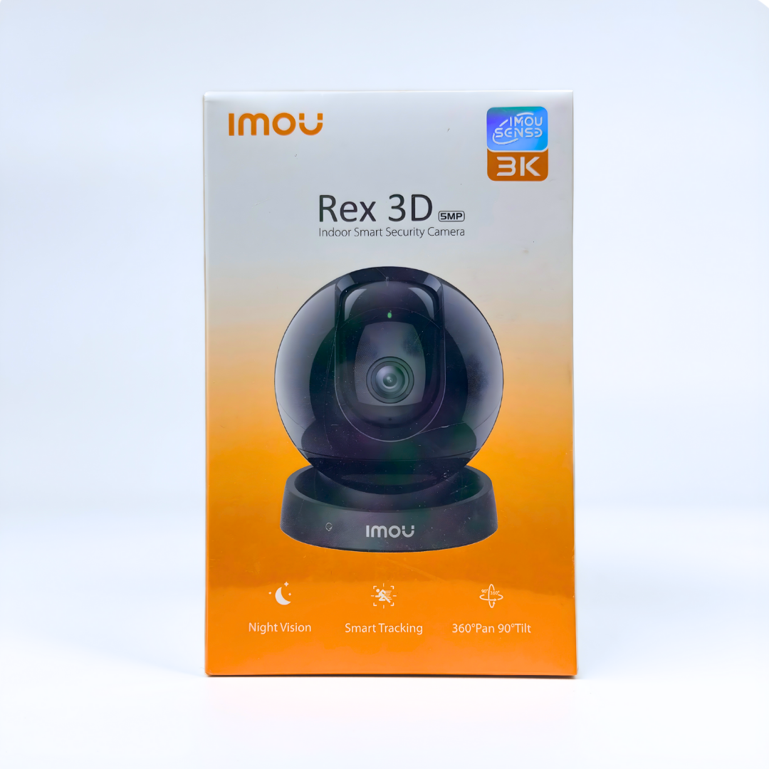 كاميرا أمان داخلية ذكية بتقنية واي فاي IMOU REX 3D 3K | تتبع بالذكاء الاصطناعي، رؤية ليلية، صوت ثنائي الاتجاه