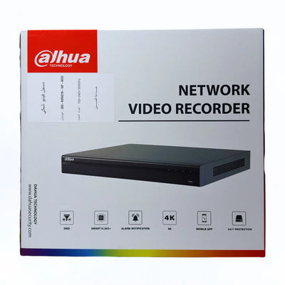 جهاز تسجيل فيديو شبكي (NVR) من داهوا ذو 16 قناة بدقة 4K بتقنية PoE، طراز DHI-NVR4216-16P-4KS3